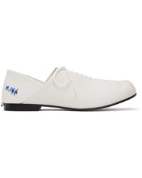 Adererror - Chaussures oxford orsay blanches - Lyst