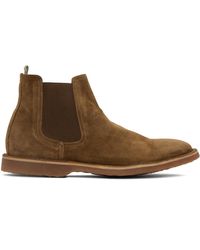 Officine Creative - Brown Kent 005 Chelsea Boots - Lyst