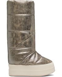 Rick Owens - Concordians Mega Bumper Knee High Lunar Boots - Lyst