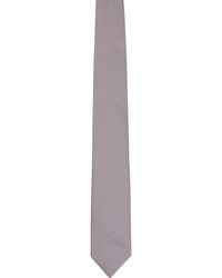 BOSS - Jacquard-Pattern Tie - Lyst