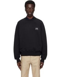 Ami Paris - ブラック Ami Alexandre Mattiussi スウェットシャツ - Lyst