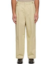 LE17SEPTEMBRE - Two Tuck Trousers - Lyst