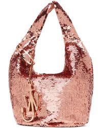 JW Anderson - Rose Mini Sequin Shopper Bag - Lyst