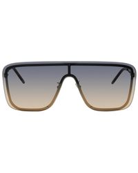 Saint Laurent Sl 364 Mask Sunglasses - Metallic