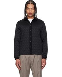 Paul Smith - Long Sleeve Jacquard Polo Shirt - Lyst
