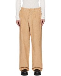 Our Legacy - Beige Borrowed Trousers - Lyst