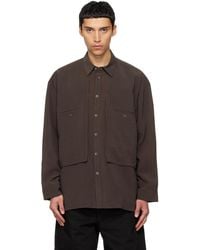LE17SEPTEMBRE - Oversized Cargo Pocket Shirt - Lyst