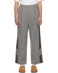 Adererror - Gray Wofez Trousers - Lyst