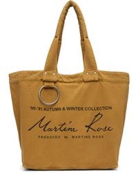 Martine Rose - Tan Bondage Tote - Lyst