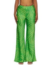 Simon Miller - Simonmiller Green Veda Lounge Pants - Lyst