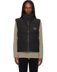 Canada Goose - Label' Grandview Cropped Down Vest - Lyst