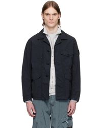 Stone Island - ブラック Nylon Smerigliato Ghost ジャケット - Lyst