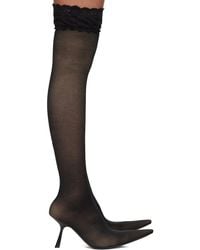 Balenciaga - Stocking Heeled Tall Boot - Lyst