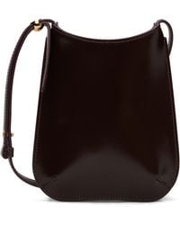 Jacquemus - Burgundy 'The Bisou Phone Pouch' Bag - Lyst