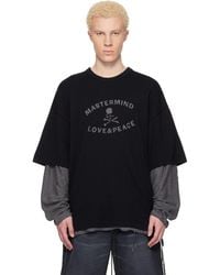 MASTERMIND WORLD - Reversible Distressed T-Shirt - Lyst