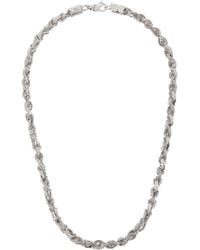 Emanuele Bicocchi - Small Round Braid Necklace - Lyst