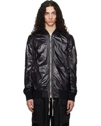 Rick Owens - Temple Classic Flight Bomber Jacket - Lyst