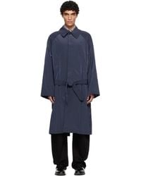 Hed Mayner - Crinkled Trench Coat - Lyst