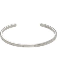 Maison Margiela - Number Reference Cuff Bracelet - Lyst