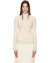 House of Dagmar - Off- Pinched Seam Turtleneck - Lyst