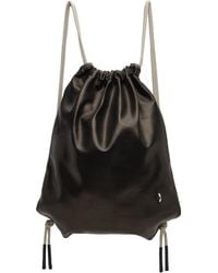 Rick Owens - Off- Concordians Drawstring Backpack - Lyst