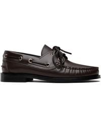 Aeyde - Harris Leather Boat Shoes - Lyst