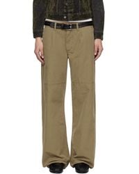 Jeanerica - Khaki Mina Trousers - Lyst