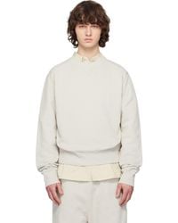 Entire studios - Off- Pod Crew Sweatshirt - Lyst