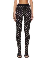 Marine Serre - Recycled Moon Jersey Stirrup Leggings - Lyst