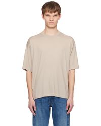 The Row - Taupe Dlomu T-Shirt - Lyst