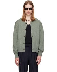 Tonywack - Shetland Wool Raw Cardigan - Lyst