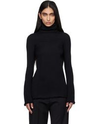 TOTEME - Frayed-Edge Slim Top - Lyst