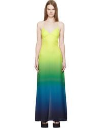 CASABLANCA - Jacquard Monogram Maxi Dress - Lyst
