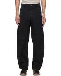 Maison Margiela - Cotton Trousers - Lyst