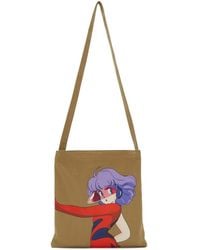 Undercover Beige Bloody Geekers Tote - Natural
