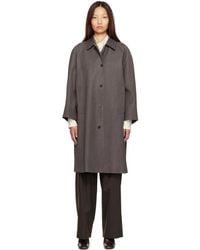 NOTHING WRITTEN - Balmacaan Coat - Lyst