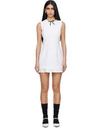 ShuShu/Tong - Sleeveless Slim-Fit Minidress - Lyst