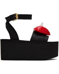 Moschino - Inflatable Heart Sandals - Lyst