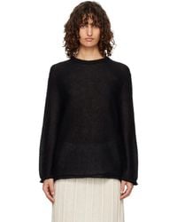 TOTEME - Long Open Weave Knit Sweater - Lyst