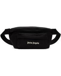 Palm Angels - Black Logo Fanny Pack Pouch - Lyst