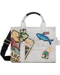 Marc Jacobs - 'The Camp Patchwork' Denim Medium Tote - Lyst
