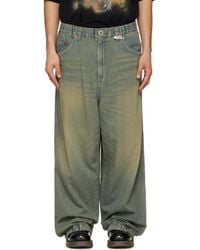 Maison Mihara Yasuhiro - Light Wide Jeans - Lyst