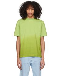 Winnie New York - T-shirt vert à col ras du cou - Lyst