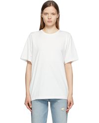 Totême White Organic Cotton Oversized T-shirt - Lyst