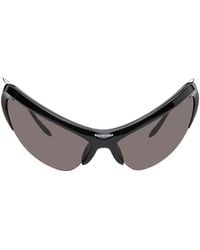 Balenciaga - Black Wire Cat Sunglasses - Lyst