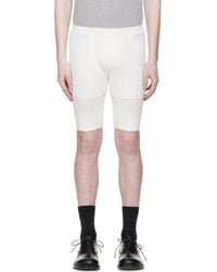 Dries Van Noten - Off- Pointelle Shorts - Lyst