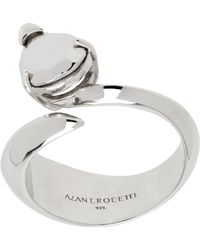 ALAN CROCETTI - シルバー Hard Alien リング - Lyst