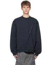Y. Project - Black Pinched Sweatshirt - Lyst