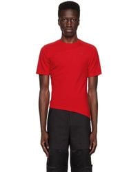 【関税込み】Spencer Badu レッド Washed ジャージ Tシャツ メンズ Spencer Badu レッド Washed ジャージ Tシャツ レッド | Lyst