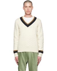 Polo Ralph Lauren - Off-white Graphic Sweater - Lyst